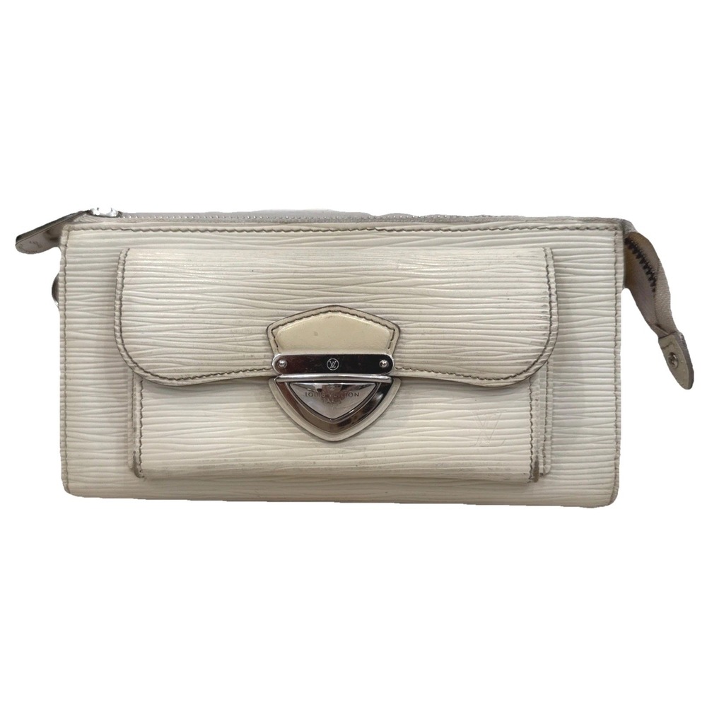 Louis Vuitton Porte Tresor International Wallet Ivory Epi Leather M6338J